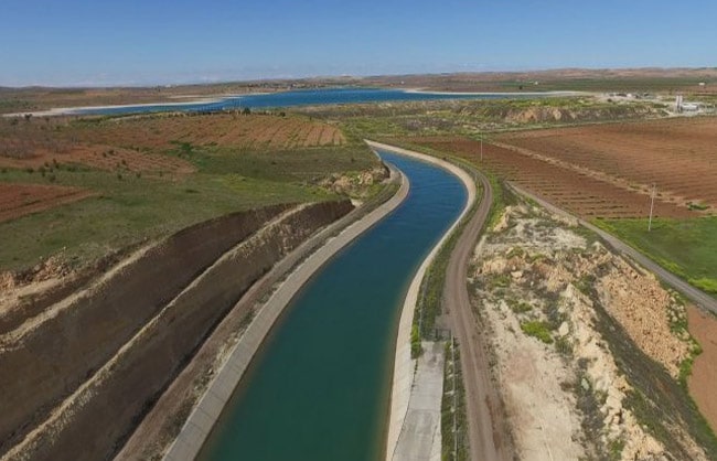Viranşehir Pumped Irrigation 1. Kademe İnşaatı